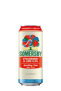 Somersby Strawberry & Lime bezalkoholisks