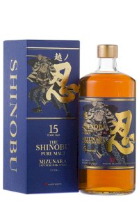 Shinobu 15YO Pure Malt Whisky Mizunara Oak Finish