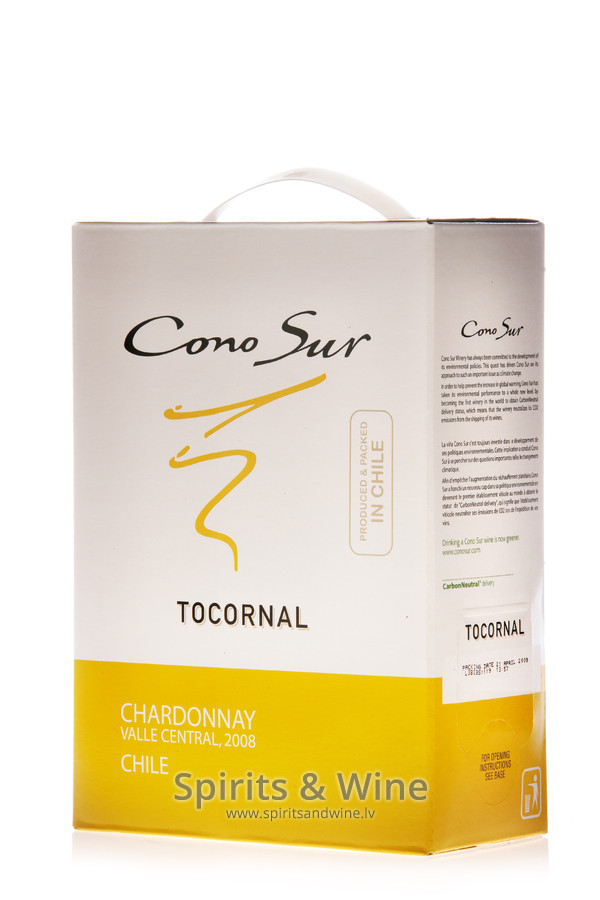 Tocornal Chardonnay - Bag-in-box white wine