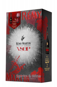 Remy Martin VSOP + 2 glāzes