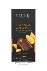 Šokolāde Cachet Dark Orange & Almond