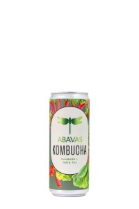 Kombuča Abavas Sparkful rabarberu un mate tējas