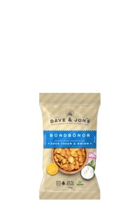 Dave&Jon's grauzdētas lauku pupas ar skābā krējuma, sīpolu garšu