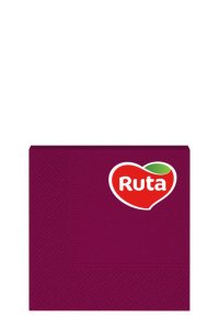 Salvetes Ruta 330x330 20 bordo