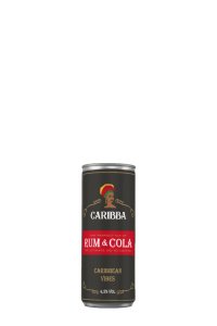 Caribba Rum & Cola Can