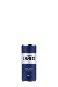 Crafters London Dry Gin & Tonic Can
