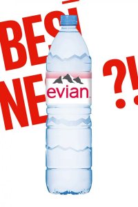 Dabīgs negāzēts minerālūdens Evian