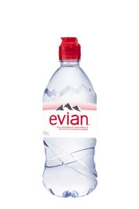 Dabīgs negāzēts minerālūdens Evian Sport