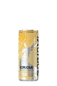 Gāzēts ūdens Borjomi Flavored Water ar citrona un ingvera garšu