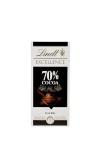 Lindt Excellence tumšā šokolāde 70%