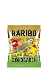 Želejkonfektes Haribo Goldbaren