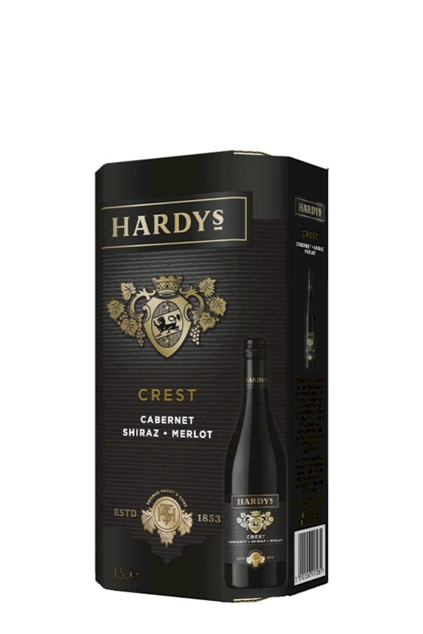 Hardys crest rosé bag in box best sale