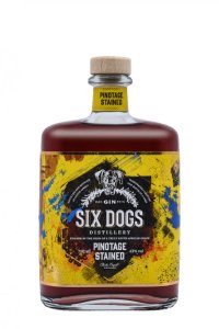 Six Dogs Pinotage Stained