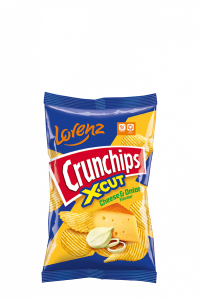 Crunchips X-Cut siera/sīpolu