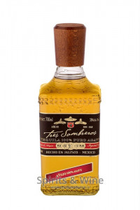 Tres Sombreros Anejo 100% Puro Agave