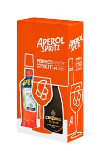 Komplekts Aperol 11% 0.7L + Cinzano Pro Spritz 11% 0.75L