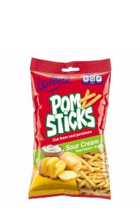 Kartupeļu salmiņi Lorenz Pomsticks Sour Cream