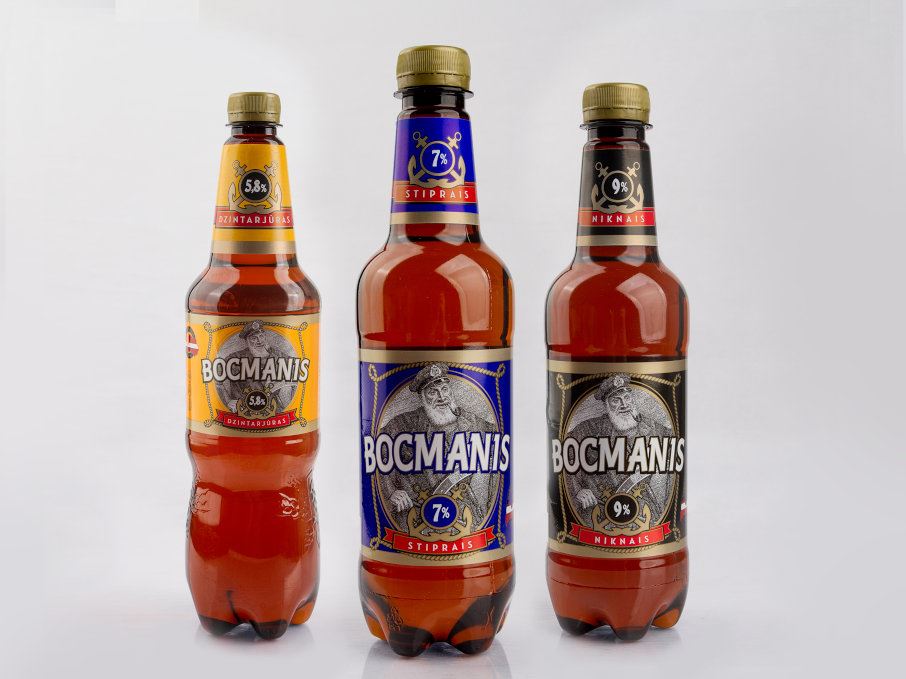 Cēsu alus Bocmanis PET pudelēs