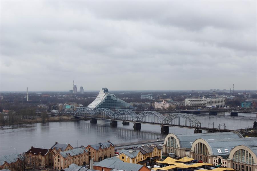 Daugava view from the top