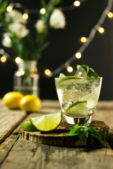Gin Tonic ar gurķi un laimu