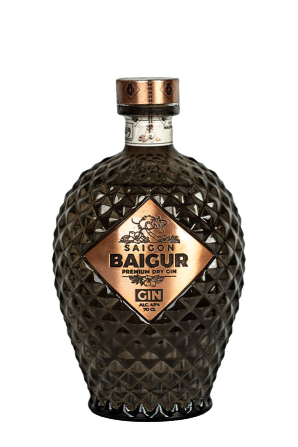 Saigon Baigur Gin 43% 0.7L &mdash; Vjetnamas premium sausais džins